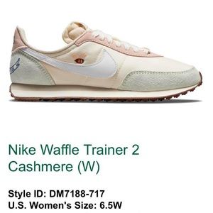 Nike waffle trainer spring pastel colors size 6.5 never worn with tags